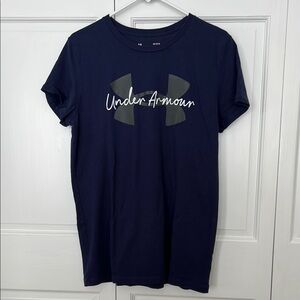 Under Armour Women's Navy T-Shirt